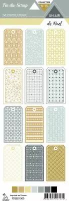 �tiquette un air de noel tags