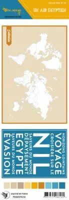 Etiquette un air �gyptien  - cartes project Life