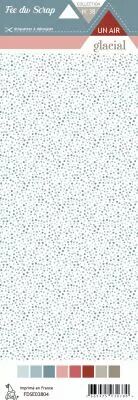 Etiquette un air glacial - Pois bleus