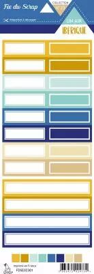 Etiquette un air ib�rique - �tiquettes rectangles