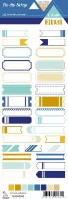 Etiquette un air ib�rique - �tiquettes tickets