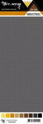 Etiquette un air industriel - Toits - Gris fonc�
