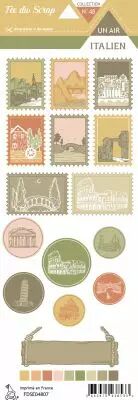 Etiquette un air italien - Timbres