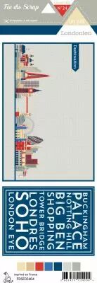 Etiquette un air londonien - cartes project life