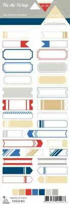 Etiquette un air londonien - �tiquettes tickets