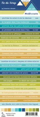 �tiquette un air m�dit�rran�en bandes de mots
