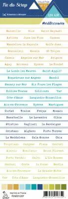 �tiquette un air m�dit�rran�en bandes de mots villes