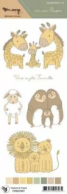 Etiquette un air poupon - une si jolie famille