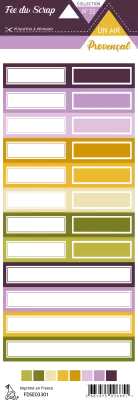 Etiquette un air provencal - �tiquettes rectangles