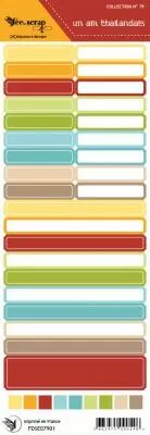 Etiquette un air Tha�landais - �tiquettes rectangle