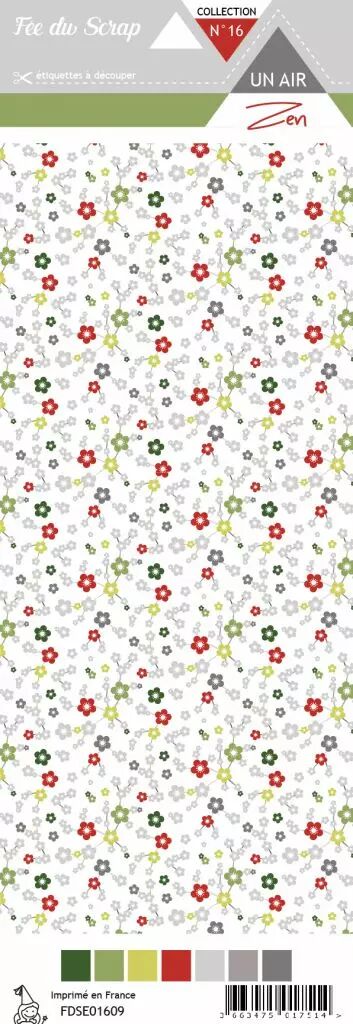 Fdseetiquette Un Air Zen Fleurs De Cerisier 2 Fee Du Scrap