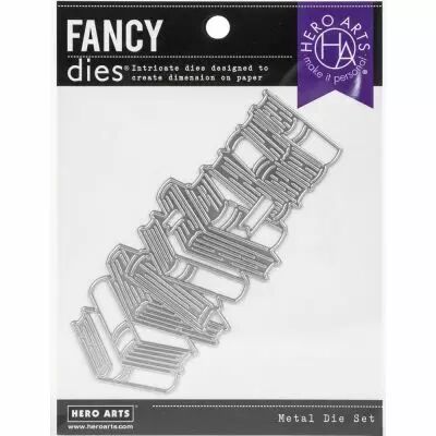 Fancy Dies Stacked Books