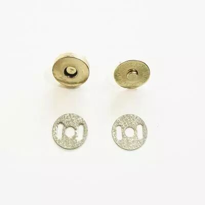 FERMETURE AIMANT�E OR 1.8 CM