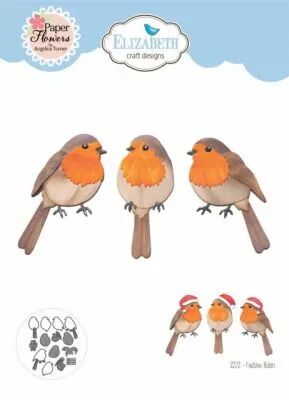 Festive Holly Die Festive Robin