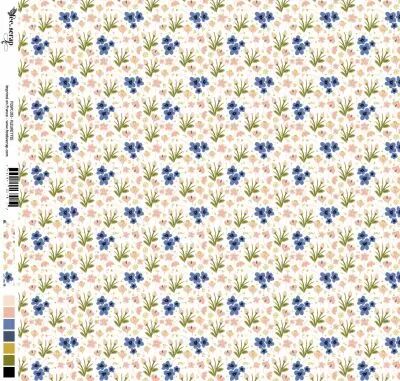 feuille de calque fleurettes