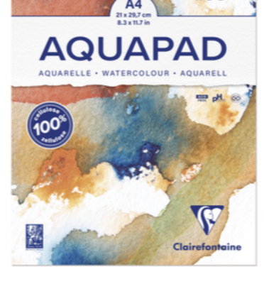 Feuille Goldline Aquapad A4 300g