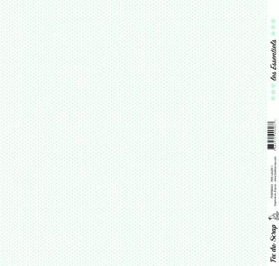 feuille les essentiels  lagon 1 clair pois