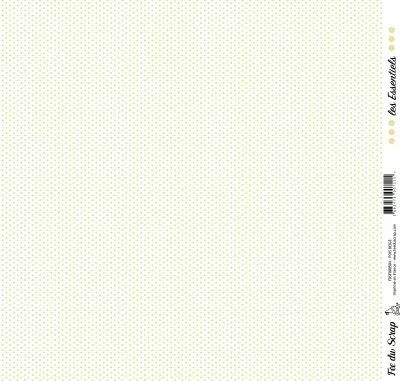 feuille les essentiels pois beige