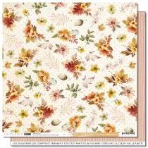 Feuille Made with love 2 \ Fleurs � d�couper\ 