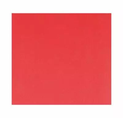 FEUILLE SIMILI CUIR ROUGE