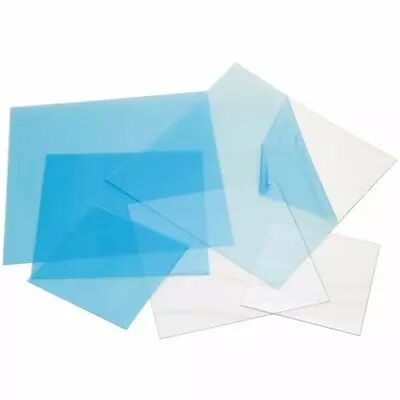 FEUILLE TRANSPARENTE 30x30 CM 0,20 - RHODOID - ACETATE