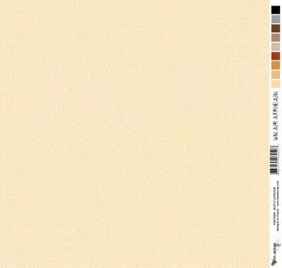 Feuille un air africain  - oeufs d\'autruche - beige