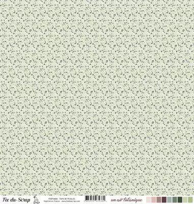Feuille un air botanique - Tapis de Feuilles