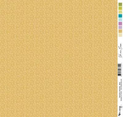 Feuille un air corse  - branches - beige
