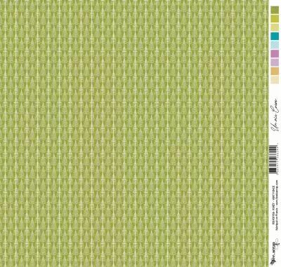 Feuille un air corse - for�t - vert fonc�