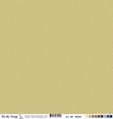 Feuille un air c�tier - Triangles rayonnants jaune