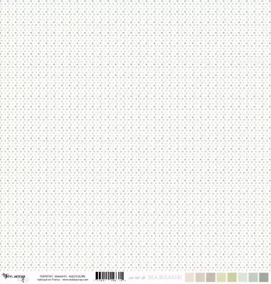 Feuille un air de mariage - diamants - multicolore