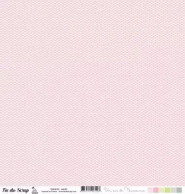 feuille Un air de naissance fille vagues