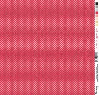 Feuille un air de no�l  - �toiles - rouge