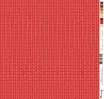 Feuille un air de no�l canadien - p�re noel - rouge