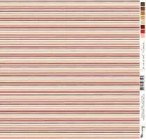 Feuille un air de no�l canadien - rayures - multicolore