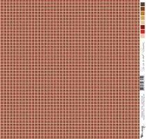 Feuille un air de no�l canadien - tartan - multicolore