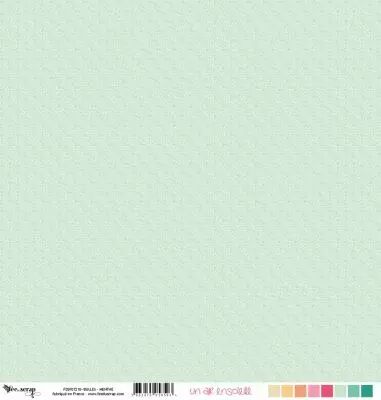 Feuille un air ensoleill� - bulles - menthe