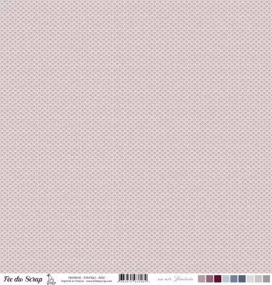 Feuille un air f�minin - Eventails - Rose