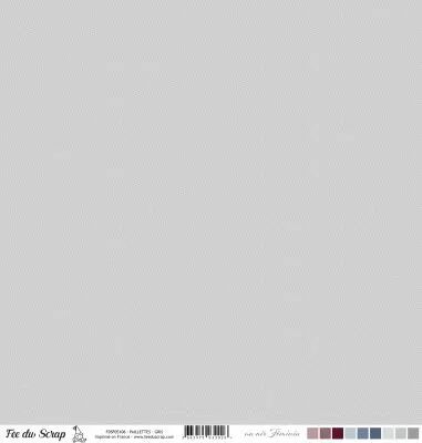 Feuille un air f�minin - Paillettes - Gris