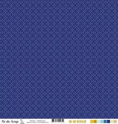 Feuille un air ib�rique - lanterne bleue