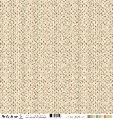 Feuille un air italien - Carrelage - Multicolore