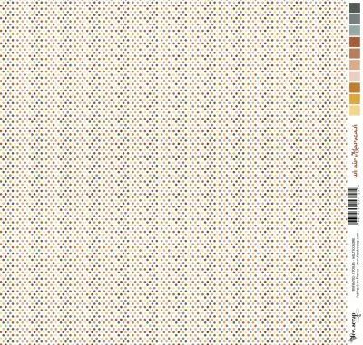 Feuille un air marocain - �toiles - multicolore