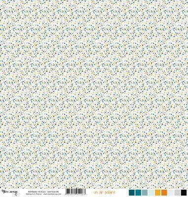 Feuille un air polaire - feuilles - multicolore
