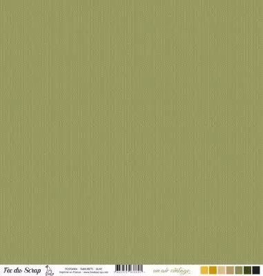 Feuille un air vintage - Tabourets - Olive