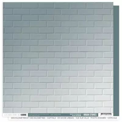 Feuille Urban Stories BTB 10 \  Bleu Marine \ 