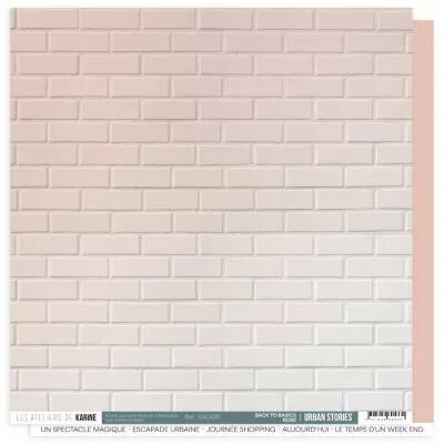 Feuille Urban Stories BTB 11 \  Rose \ 