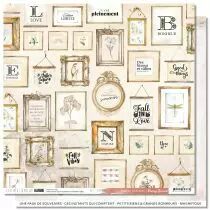 Feuille Vintage Journal 4 \ Cadres brocante\ 