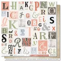 Feuille Vintage Journal 6 \ Alphabet vintage\ 