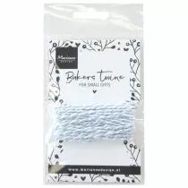 FICELLE BICOLORE TWINE BLEU CIEL / BLANC