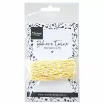 FICELLE BICOLORE TWINE JAUNE / BLANC
